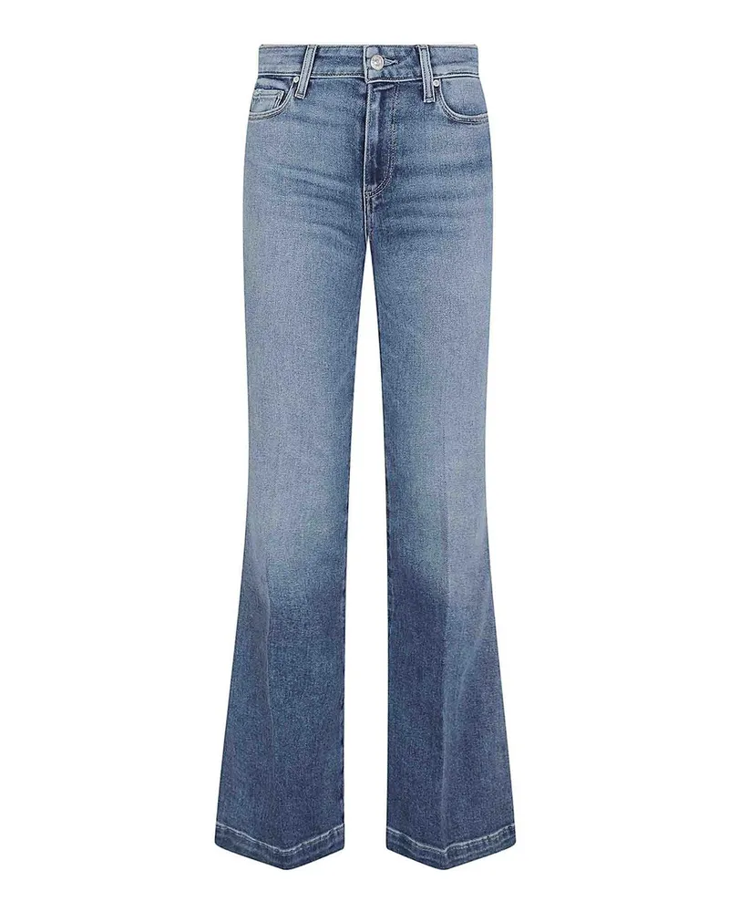 Paige Straight Leg Jeans - Blau Blau