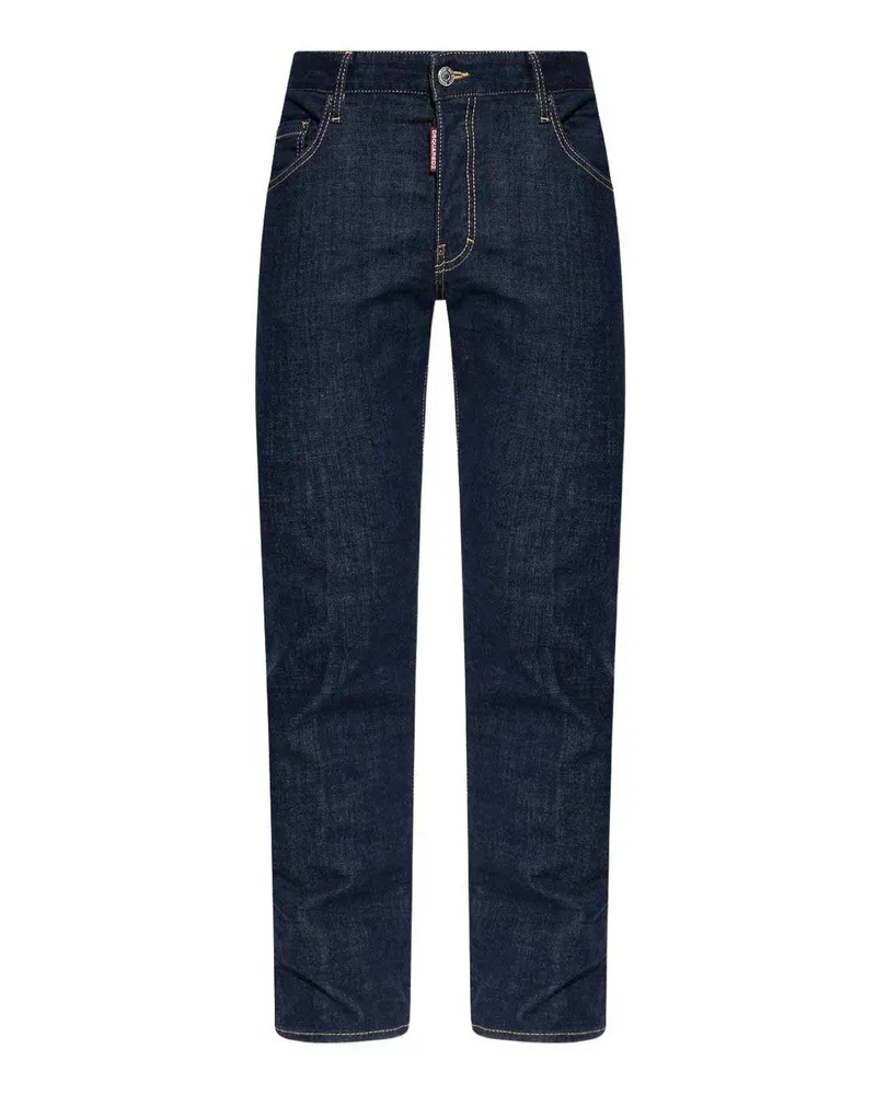 Dsquared2 Straight Leg Jeans Dunkles