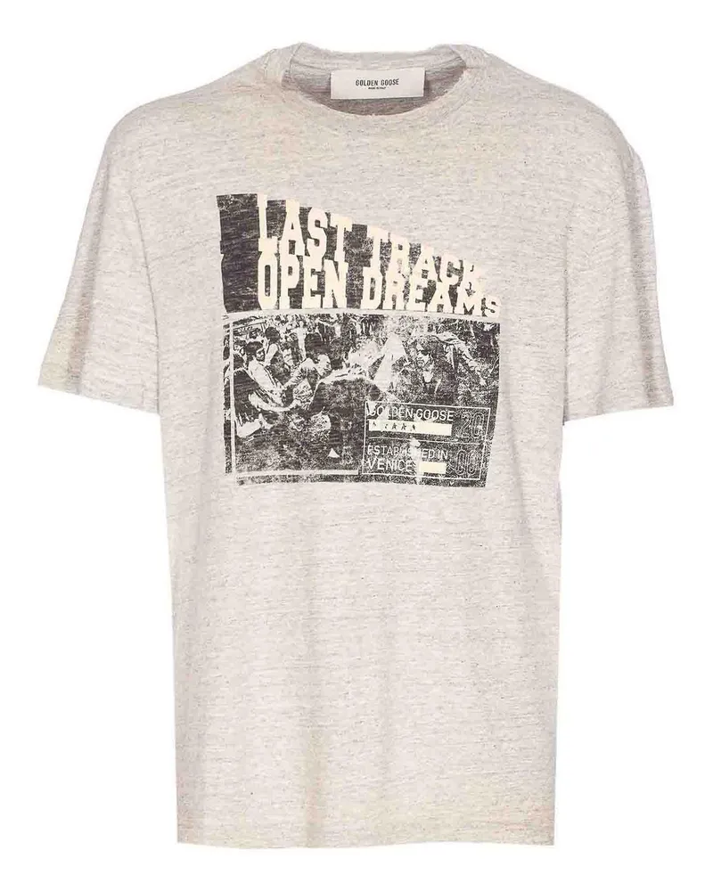 Golden Goose T-Shirt - Grau Grau