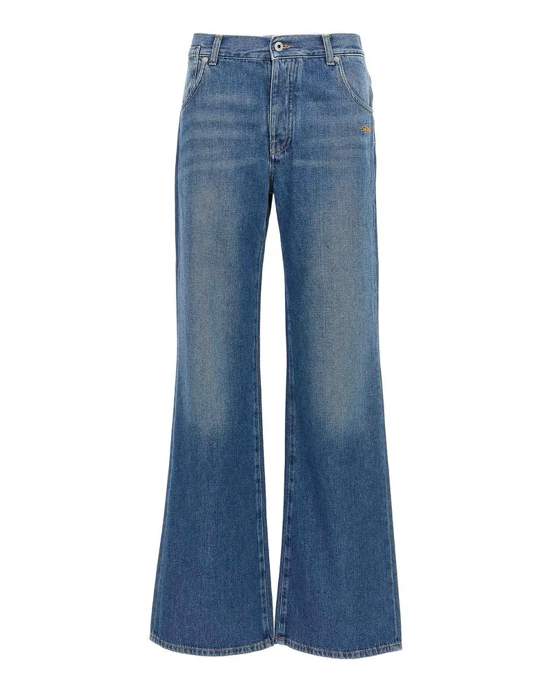 OFF-WHITE Bootcut Jeans - Blau Blau