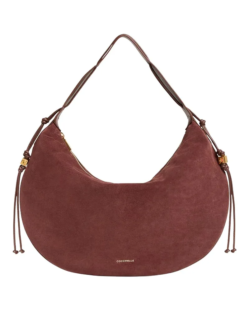 Coccinelle Schultertasche - Dunkelrot Dunkelrot