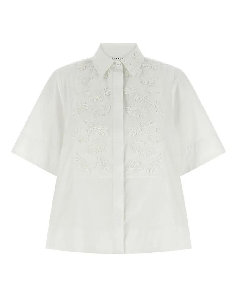 P.A.R.O.S.H. P. A.R. O.S. H. Hemd - Weiß Weiß