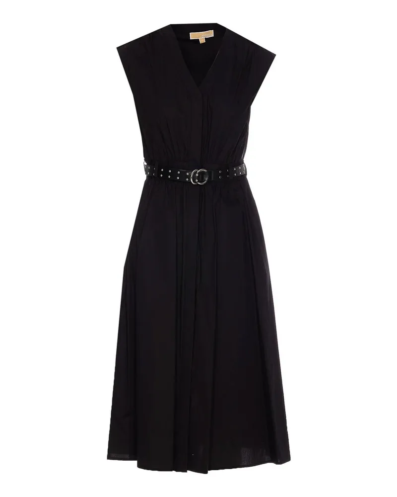 Michael Kors Knielanges Kleid - Schwarz Schwarz