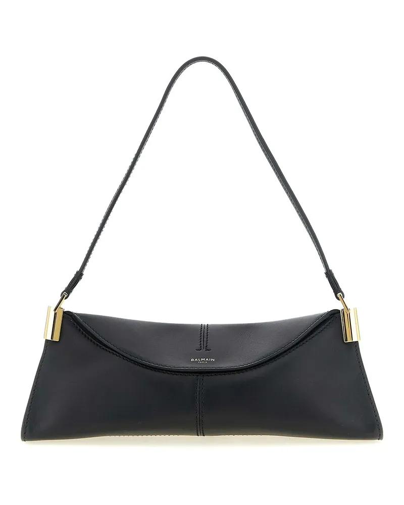 Balmain Schultertasche - Schwarz Schwarz