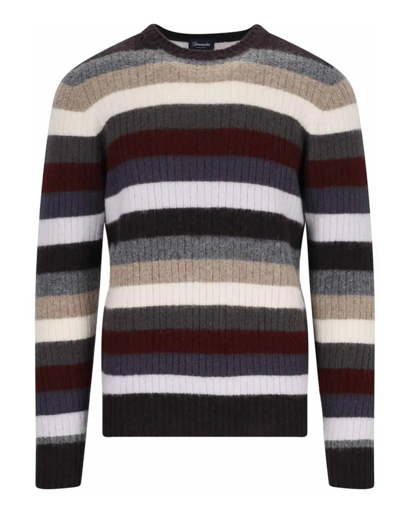 Drumohr  U-Boot-Pullover - Bunt Bunt
