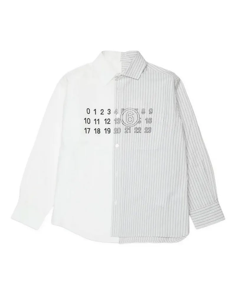 Maison Margiela Hemd - Weiß Weiß