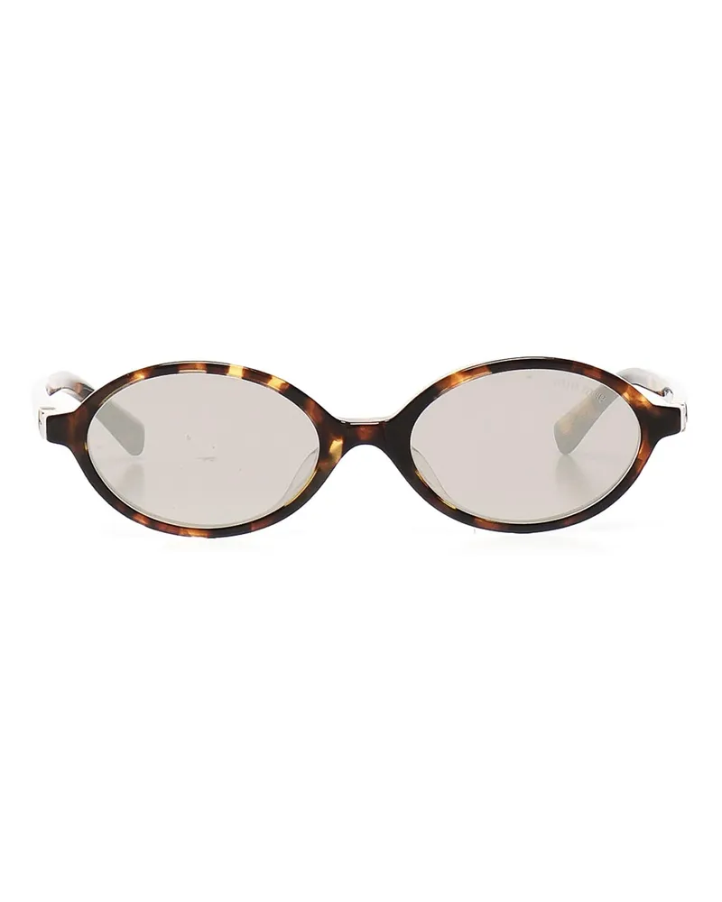 Miu Miu Sonnenbrille - Braun Braun