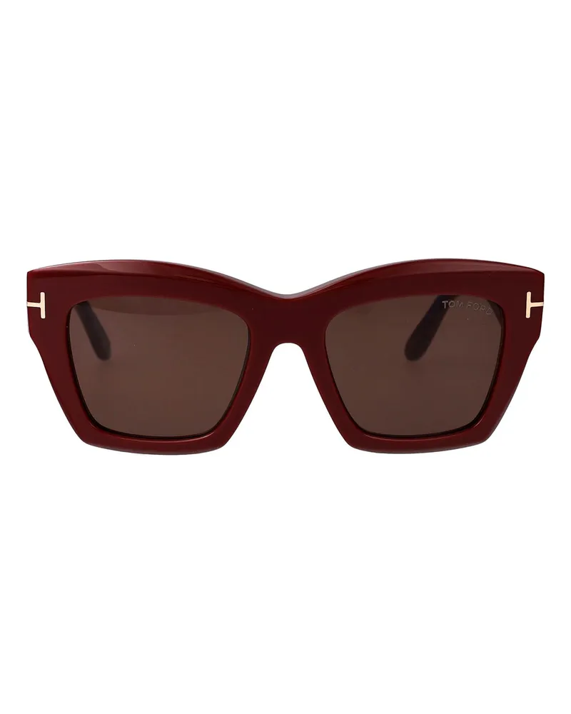 Tom Ford Sonnenbrille - Dunkelrot Dunkelrot