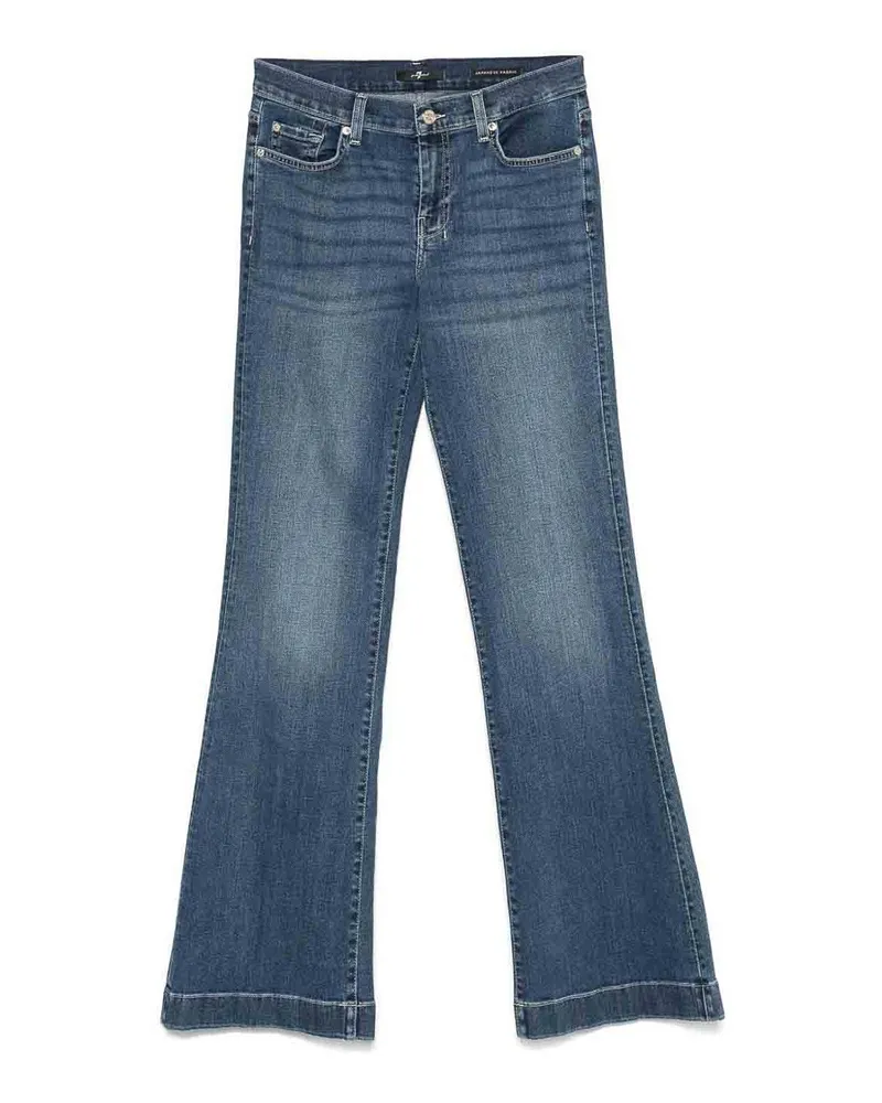Seven7 Bootcut Jeans - Blau Blau