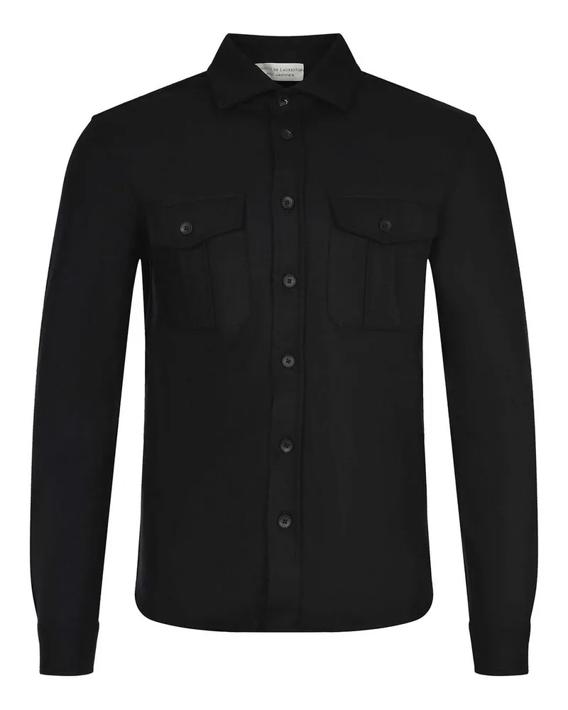 Filippo de Laurentiis Hemd - Schwarz Schwarz