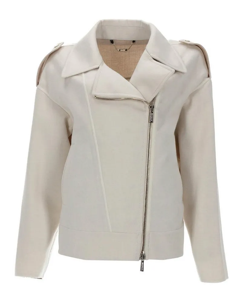 MOORER Casualjacke - Weiß Weiß