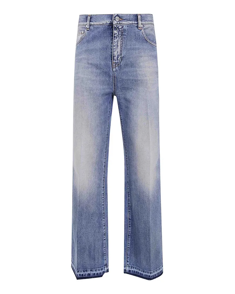 Amiri Schlagjeans - Blau Blau