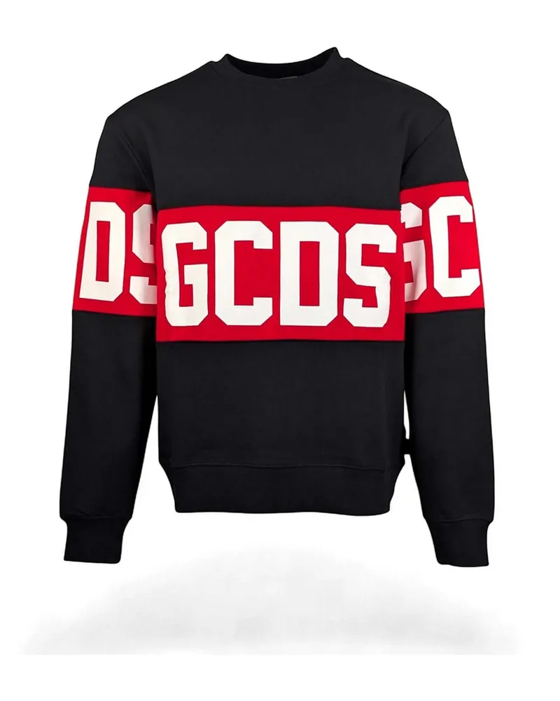 GCDS Sweatshirt - Schwarz Schwarz