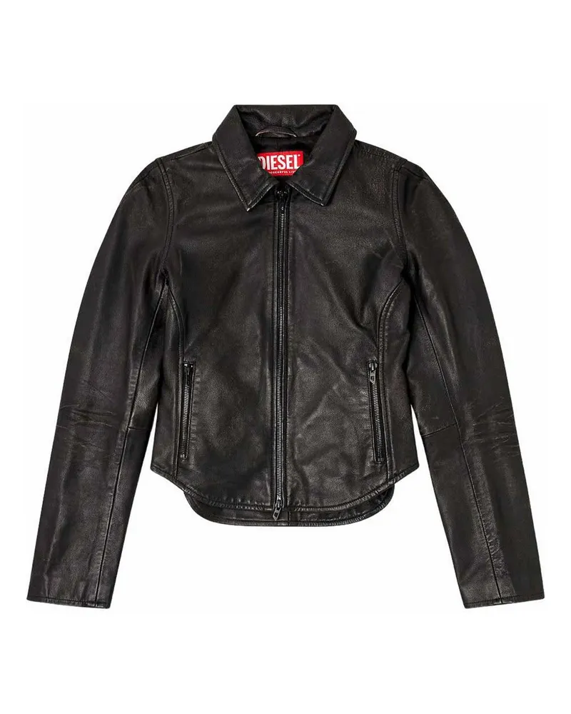 Diesel Casualjacke - Schwarz Schwarz