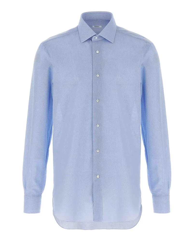 BARBA Hemd - Hellblau Hellblau