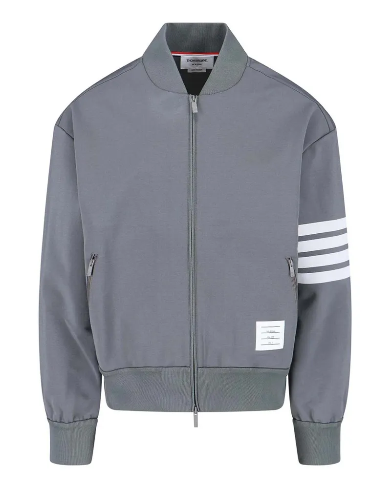 Thom Browne Bomberjacke - Grau Grau