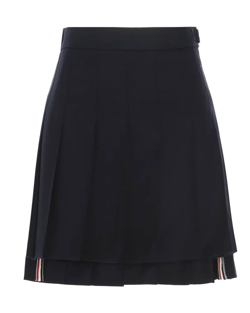 Thom Browne Minirock - Blau Blau