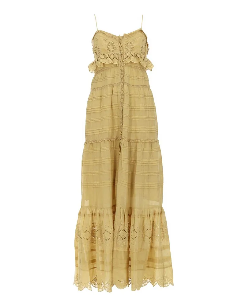 Étoile Isabel Marant Maxikleid - Gelb Gelb