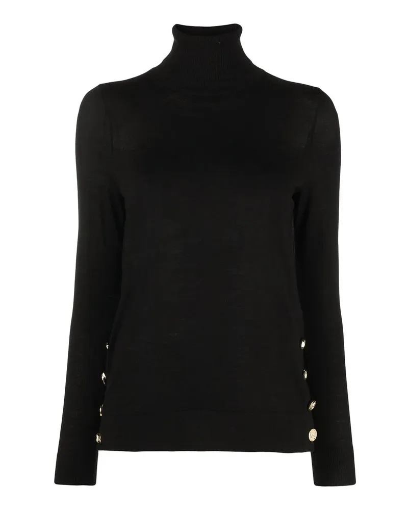 Michael Kors Rundhalspullover - Schwarz Schwarz