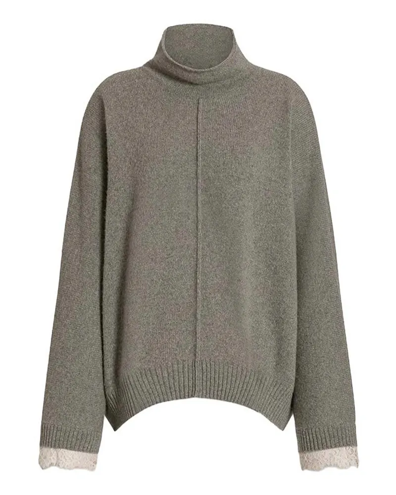 Alberta Ferretti Rollkragenpullover - Beige Beige