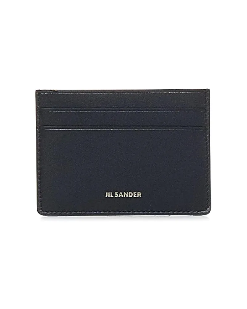 Jil Sander Portemonnaie - Schwarz Schwarz
