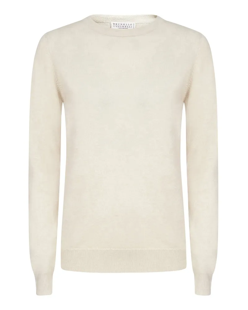 Brunello Cucinelli Rundhalspullover - Beige Beige