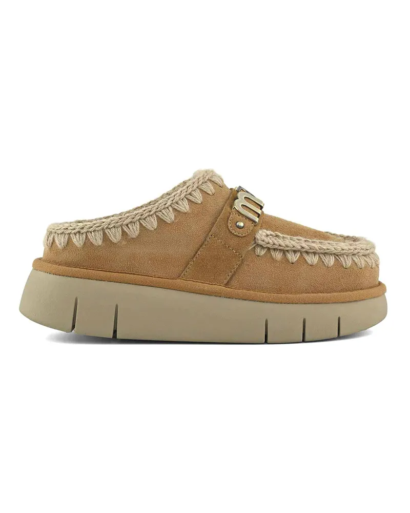 Mou Mules - Beige Beige