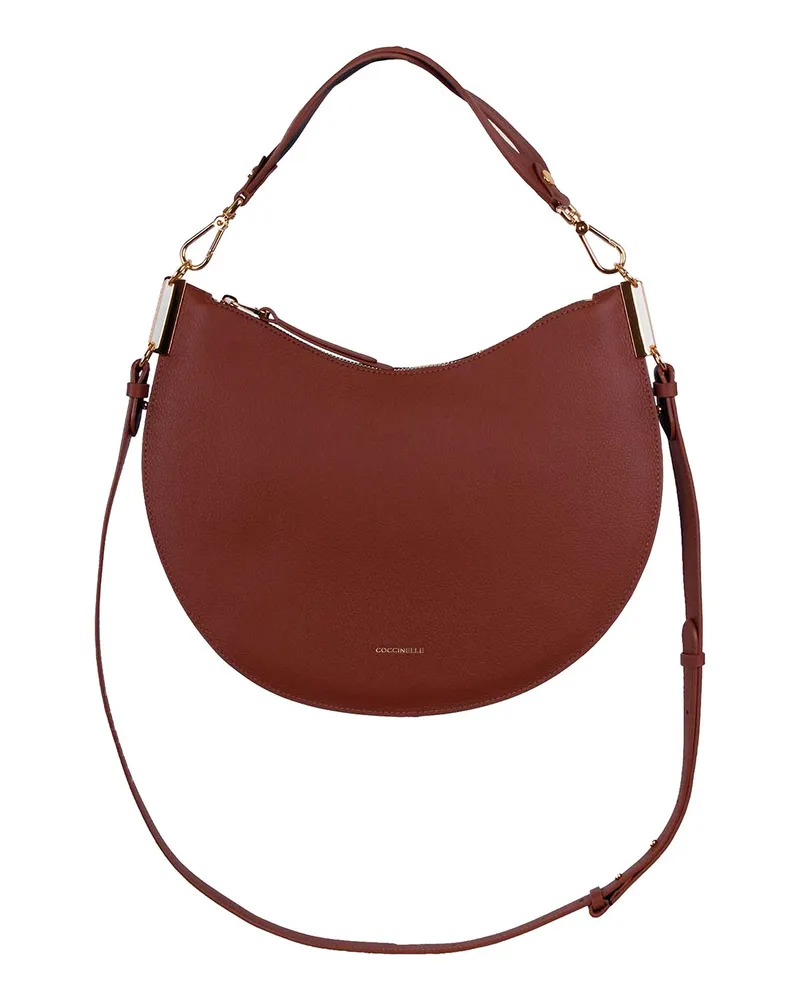 Coccinelle Schultertasche - Braun Braun