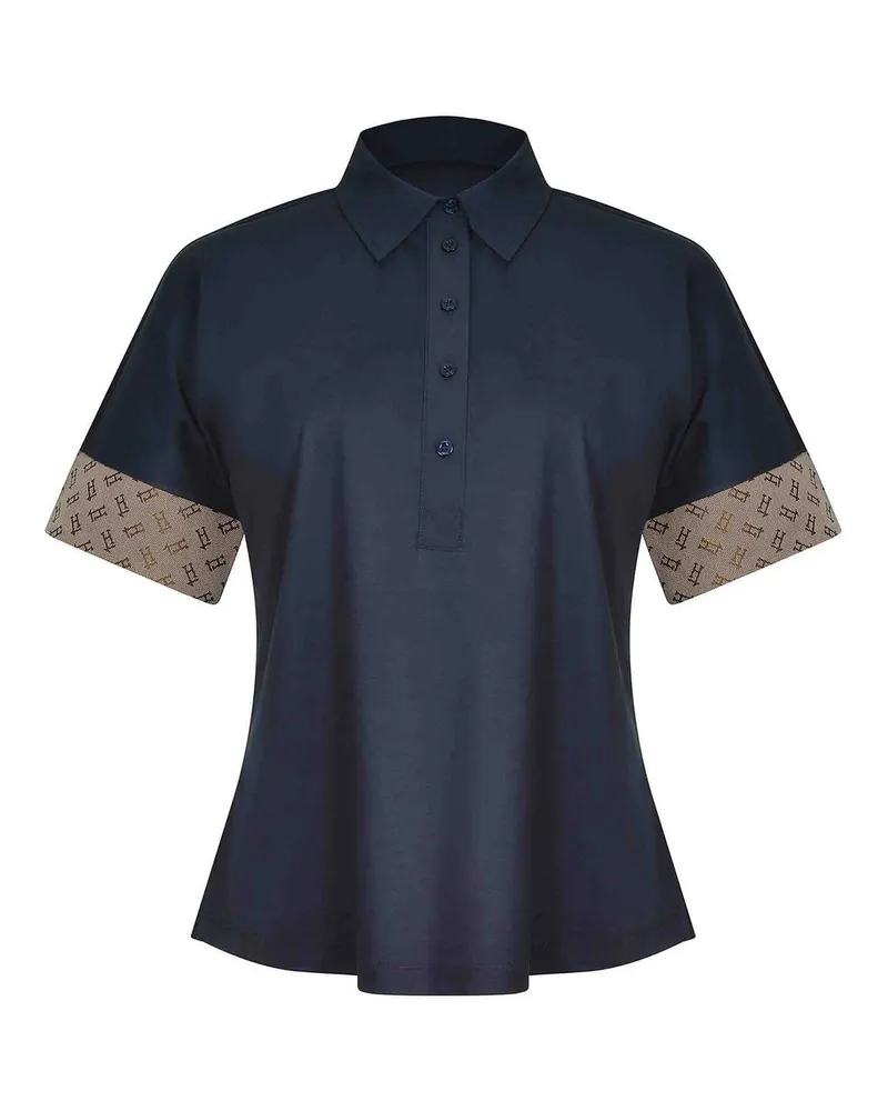 Herno Poloshirt - Blau Blau