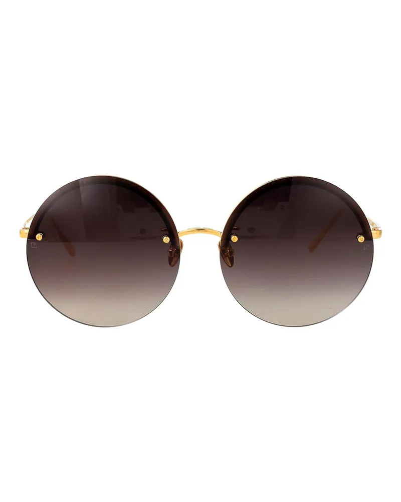 Linda Farrow Sonnenbrille - Gold Gold