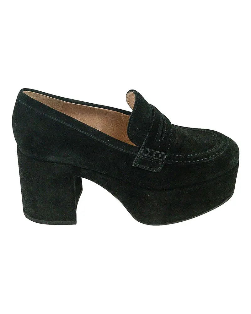 Gianvito Rossi Ballerinas - Schwarz Schwarz