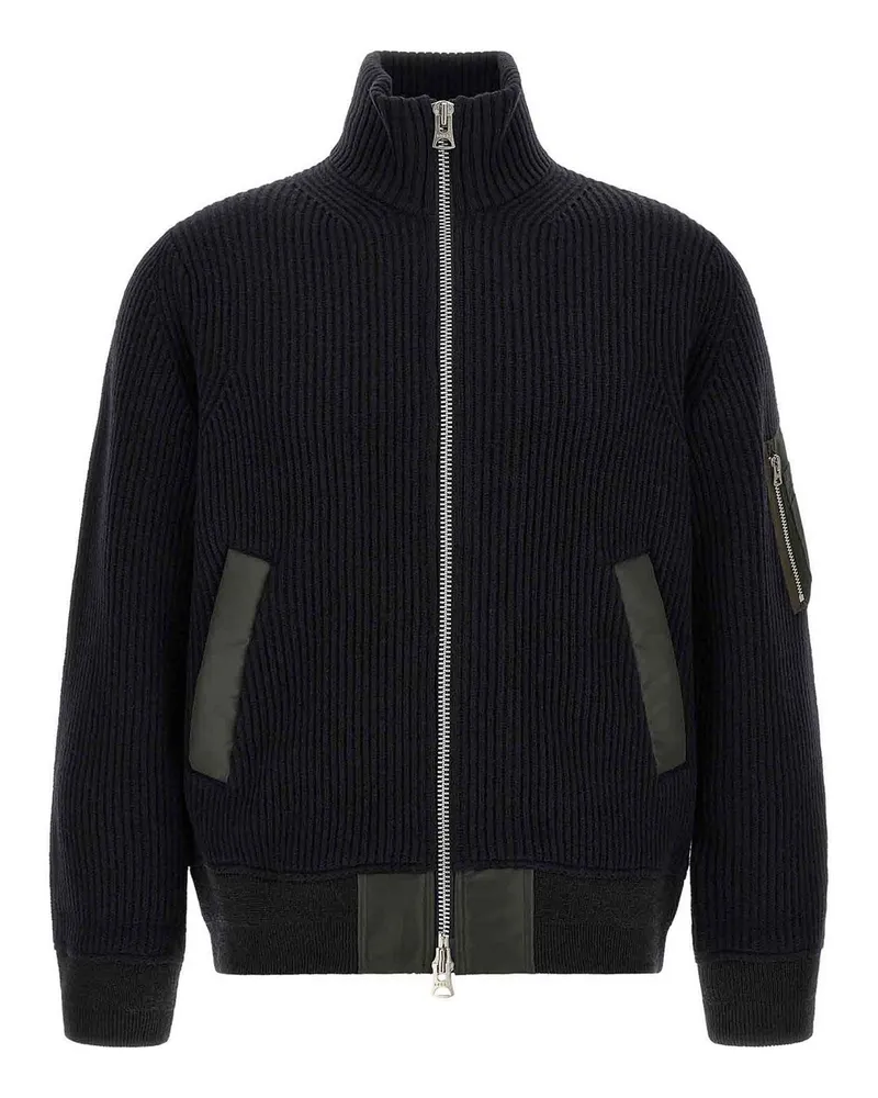 Sacai Bomberjacke - Blau Blau