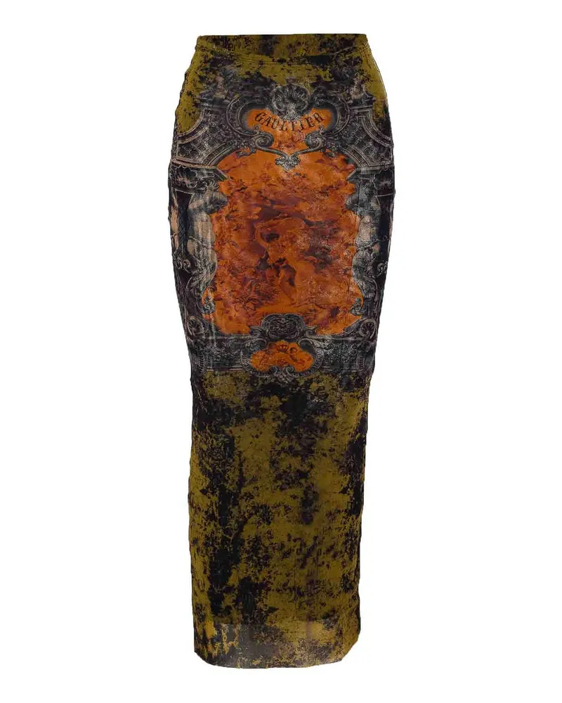 Jean Paul Gaultier Langer Rock - Bunt Bunt