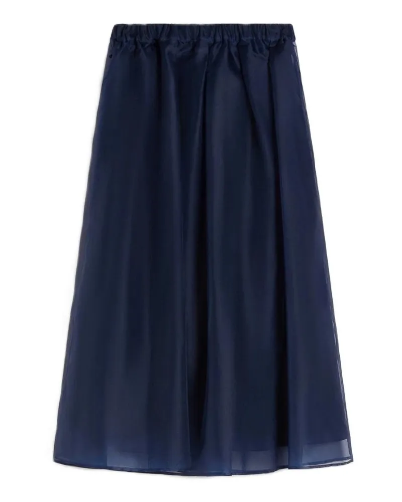 Max Mara Bluse - Blau Blau