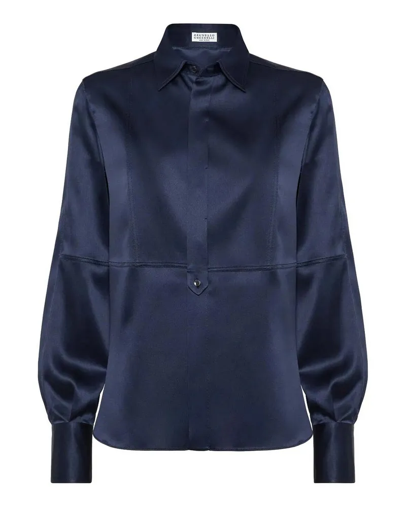 Brunello Cucinelli Hemd - Blau Blau