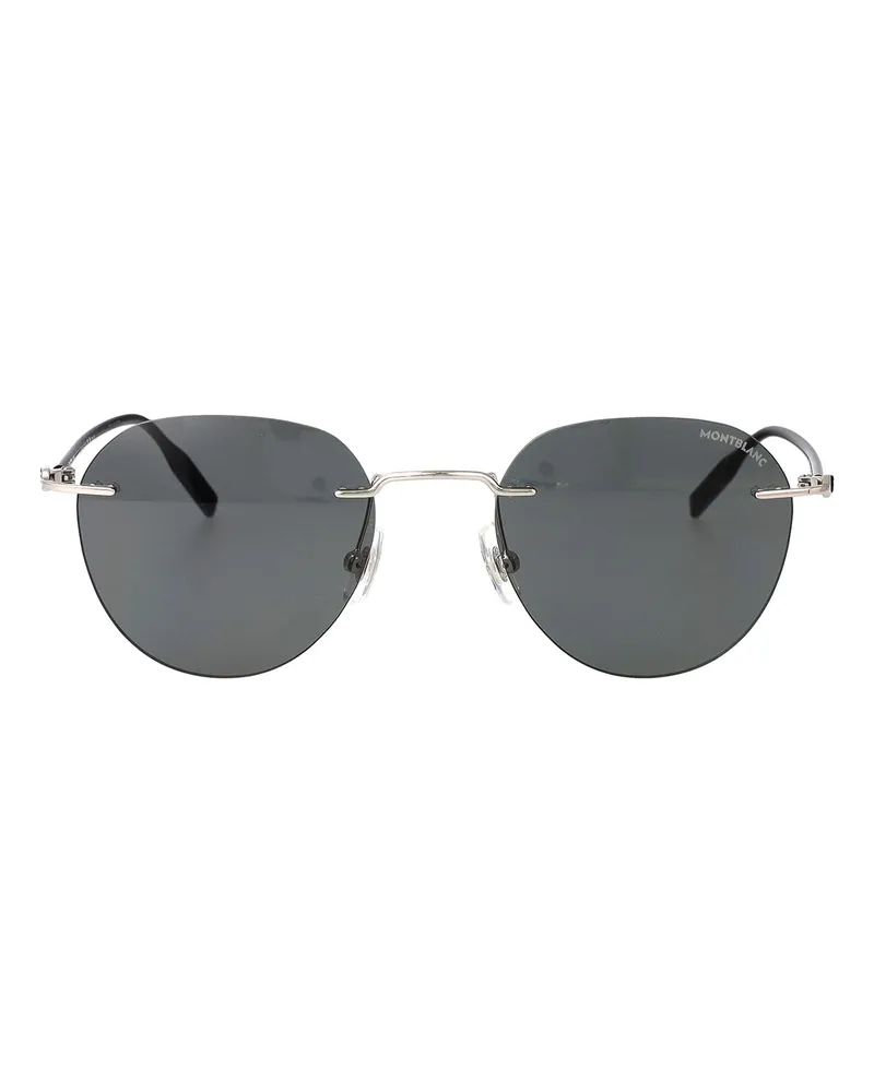 Montblanc Sonnenbrille - Silber Silber