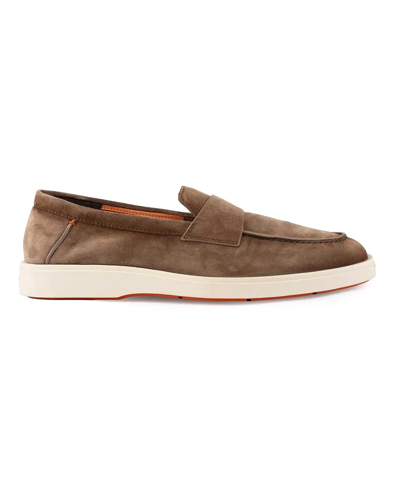 Santoni Slippers - Braun Braun