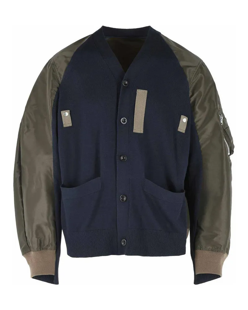 Sacai Cardigan - Dunkelblau Dunkelblau