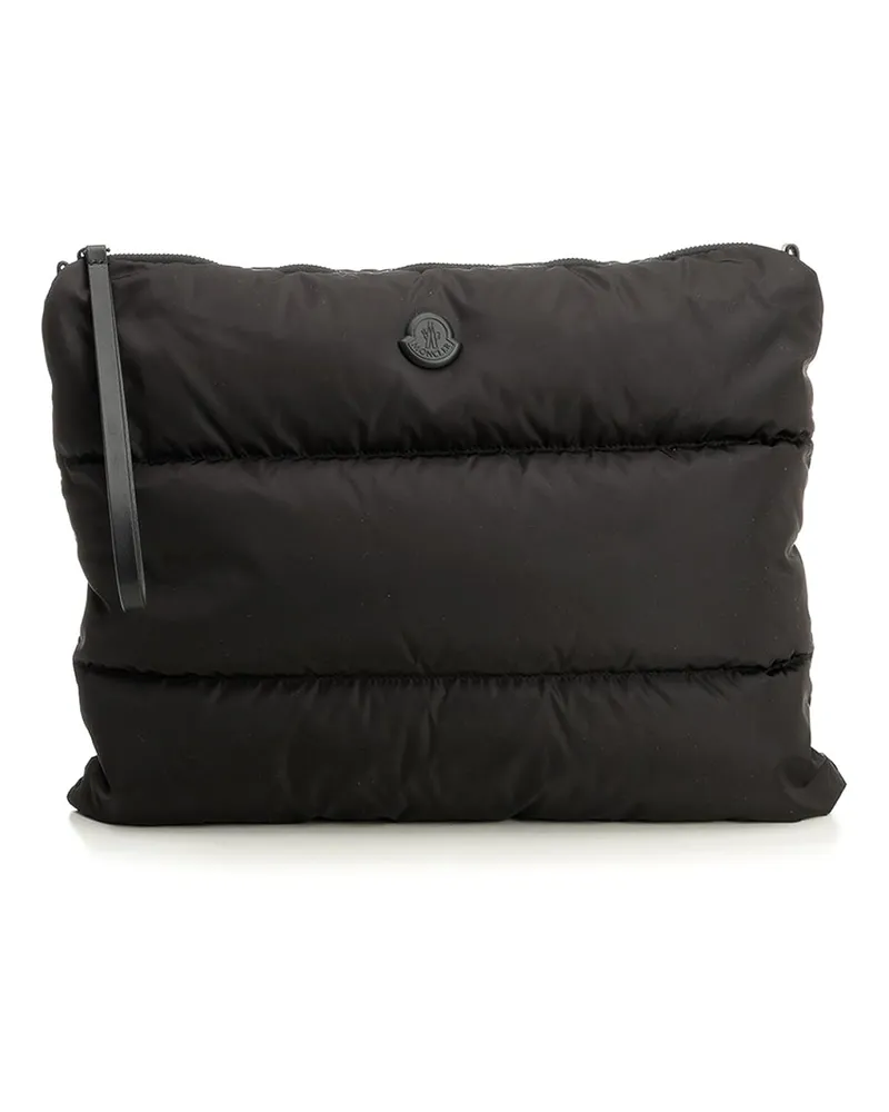 Moncler Aktentasche - Schwarz Schwarz