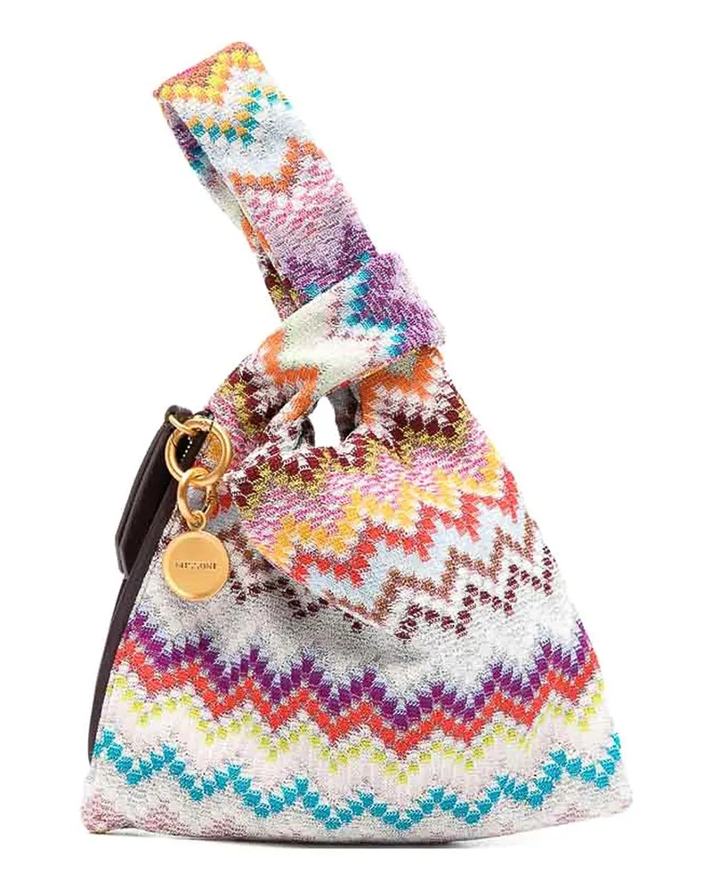 Missoni Schultertasche - Weiß Weiß