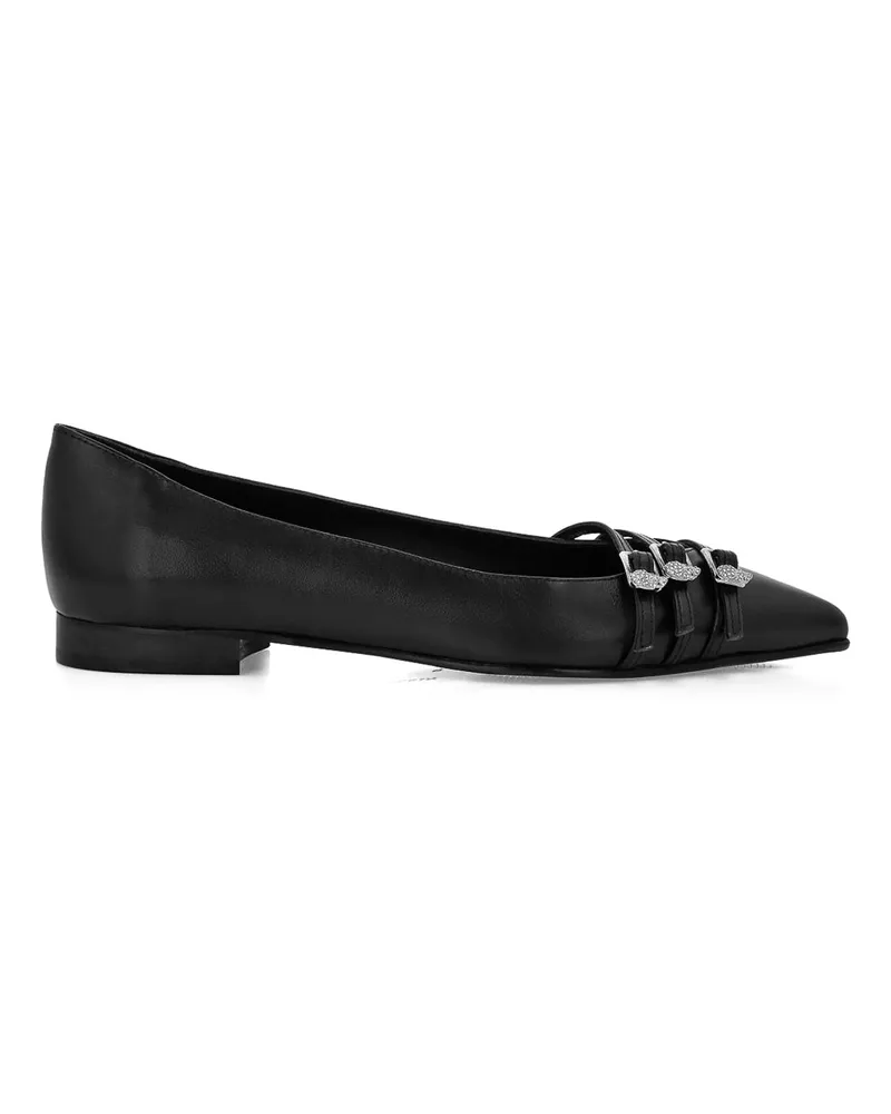 Philipp Plein Ballerinas - Schwarz Schwarz