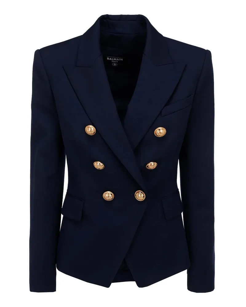 Balmain Blazer - Dunkelblau Dunkelblau