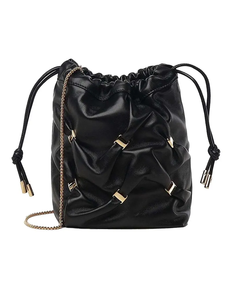 Ferragamo Clutch - Schwarz Schwarz
