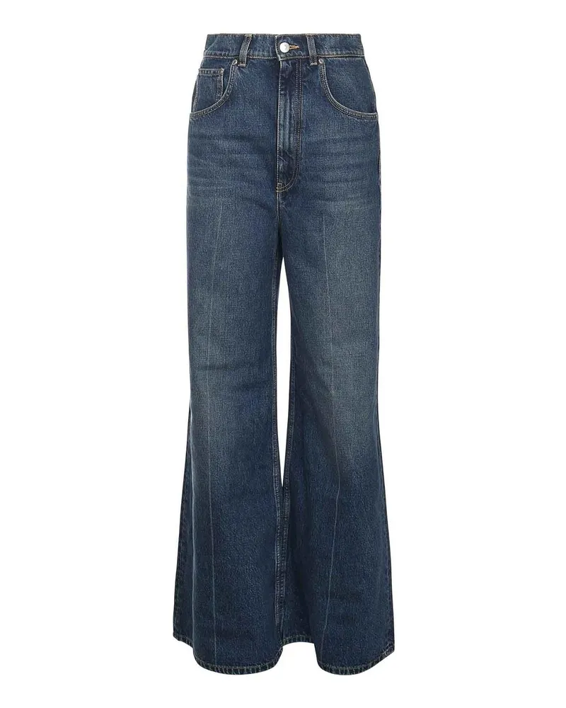 Stella McCartney Straight Leg Jeans - Blau Blau