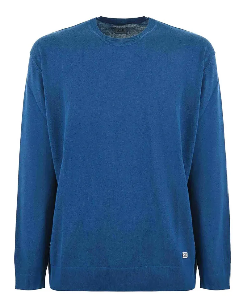 C.P. Company C. P. Company Rundhalspullover - Blau Blau