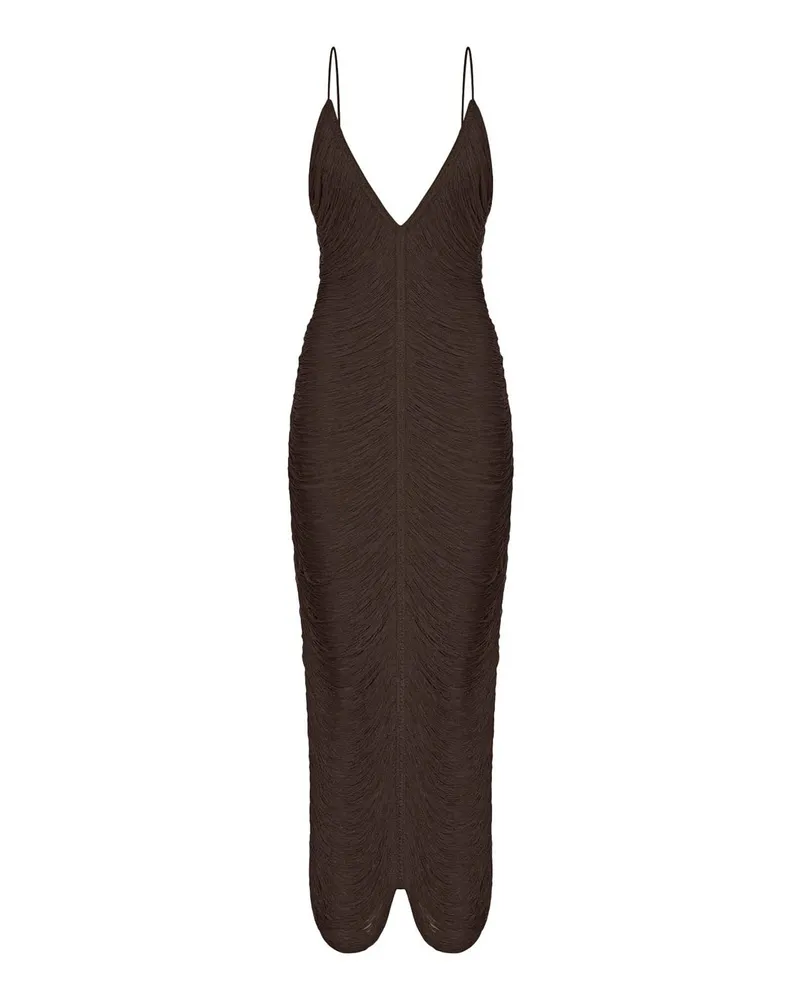 BLESS Kurzes Kleid - Braun Braun