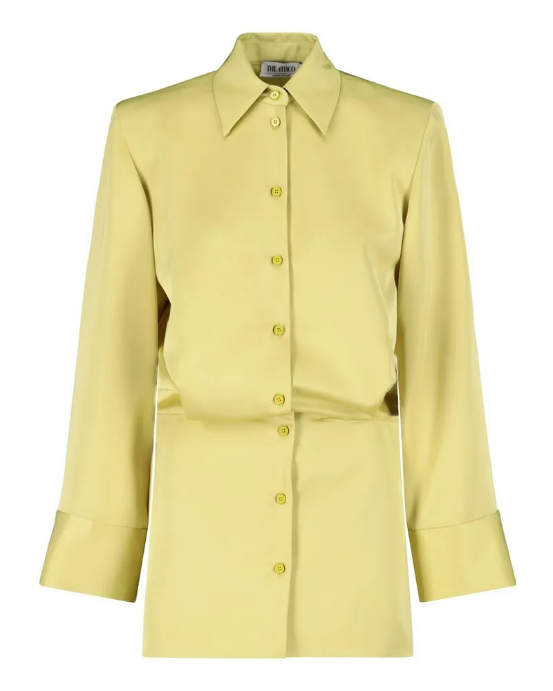 ATTICO Kurzes Kleid - Gelb Gelb