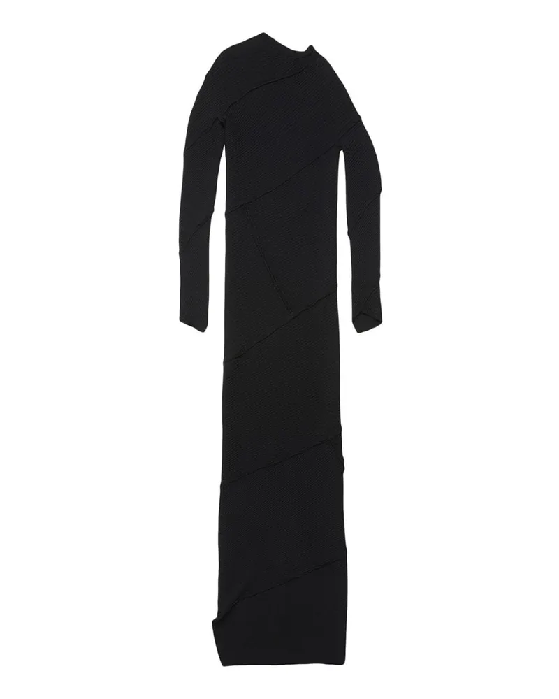 Balenciaga Maxikleid - Schwarz Schwarz