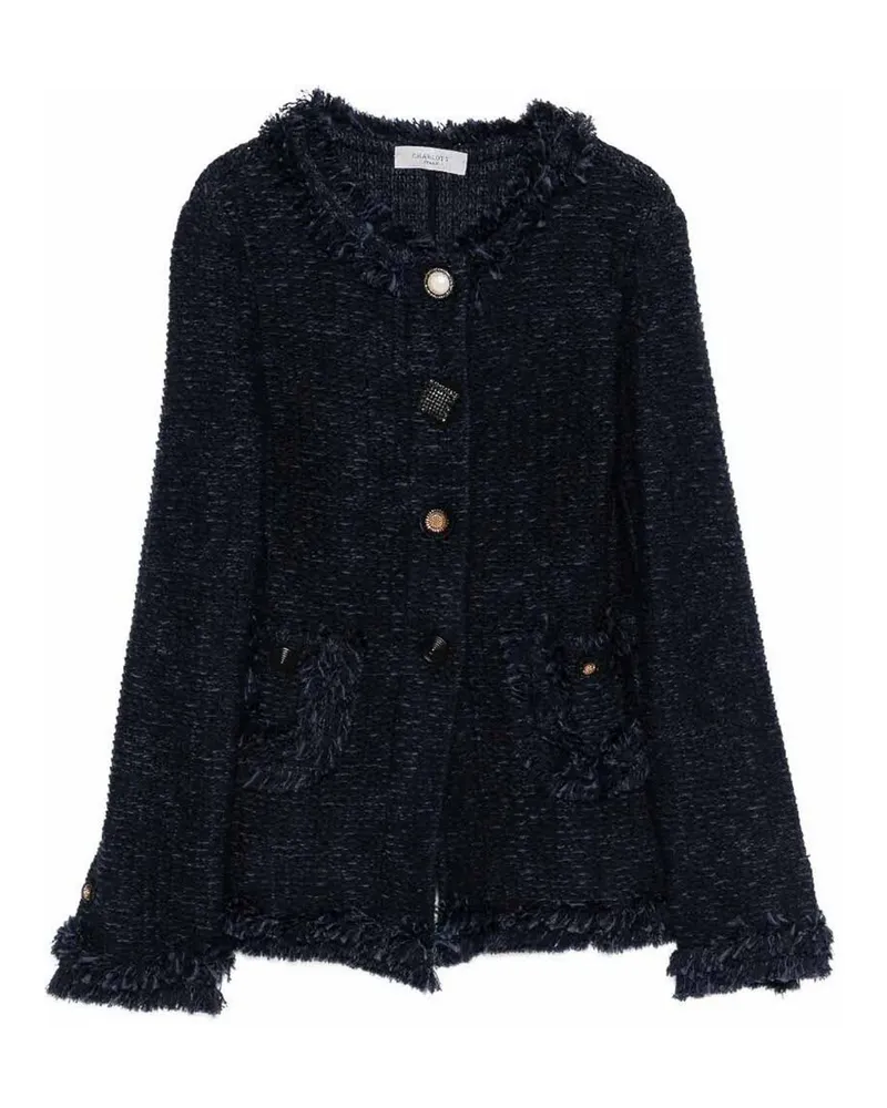 Charlott Casualjacke - Blau Blau