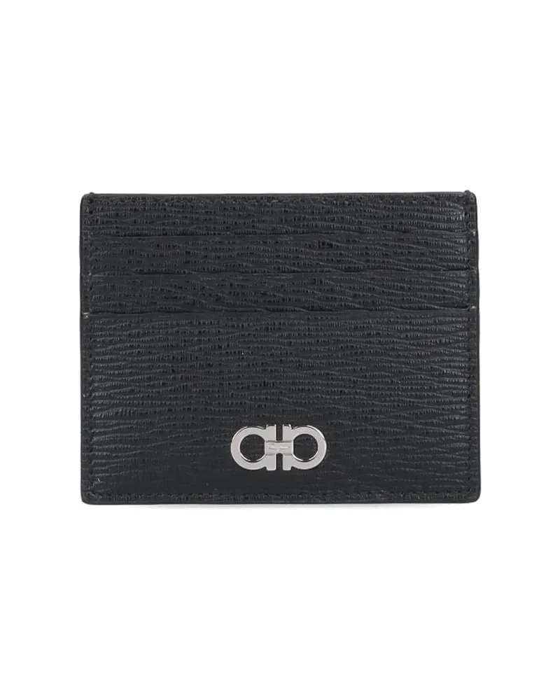 Ferragamo Portemonnaie - Schwarz Schwarz